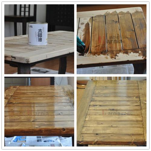 如何施工请参考阿斯兰涂装之前发布的《纳尼亚木蜡油diy仿古家具》